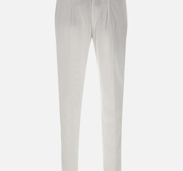 Pantaloni "DVR33" in cotone e seta DVR33R022 TC100 DEVORE 