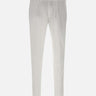 Pantaloni "DVR33" in cotone e seta DVR33R022 TC100 DEVORE 