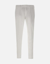 Pantaloni "DVR33" in cotone e seta DVR33R022 TC100 DEVORE 