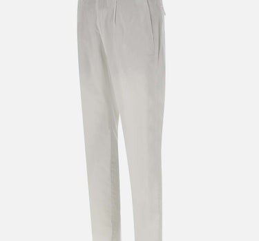 Pantaloni "DVR33" in cotone e seta DVR33R022 TC100 DEVORE 