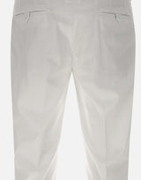 Pantaloni "DVR33" in cotone e seta DVR33R022 TC100 DEVORE 