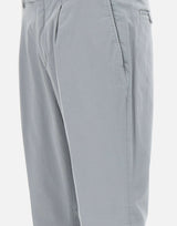 Pantaloni "DVR33" in cotone e seta DVR33R022 TC205 DEVORE 