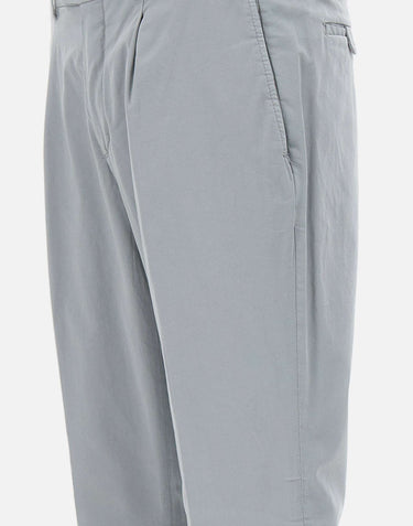 Pantaloni "DVR33" in cotone e seta DVR33R022 TC205 DEVORE 