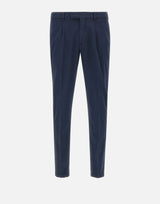 Pantaloni "DVR33" in cotone e seta DVR33R022 TC394 DEVORE 