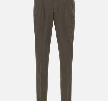 Pantaloni "DVR33" in cotone e seta DVR33R022 TC400 DEVORE 
