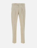 Pantaloni "DVR33" in cotone e seta DVR33R022 TC538 DEVORE 