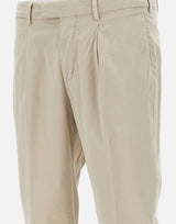 Pantaloni "DVR33" in cotone e seta DVR33R022 TC538 DEVORE 
