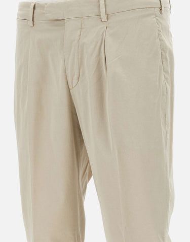 Pantaloni "DVR33" in cotone e seta DVR33R022 TC538 DEVORE 