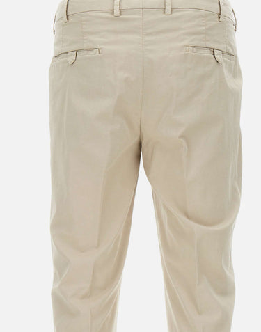 Pantaloni "DVR33" in cotone e seta DVR33R022 TC538 DEVORE 