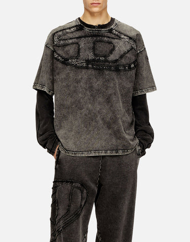 T-Shirt "T-Boxt-Den" A19545 0HGBX9XXA DIESEL 