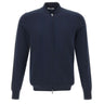 DIKTAT Cardigan in cotone full zip BLUE Uomo 