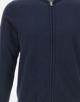 DIKTAT Cardigan in cotone full zip BLUE Uomo 
