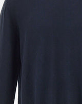 DIKTAT Maglia in cotone con lavorazione a rombi BLUE Uomo 