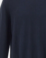 DIKTAT Maglia in cotone con lavorazione a rombi BLUE Uomo 