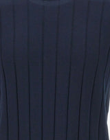 DIKTAT Maglia in cotone a coste larghe BLUE Uomo 