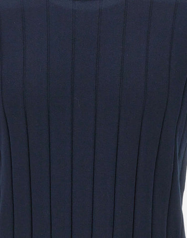 DIKTAT Maglia in cotone a coste larghe BLUE Uomo 