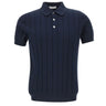 Polo in cotone a coste larghe DK17027 BLUNOTTE DIKTAT 