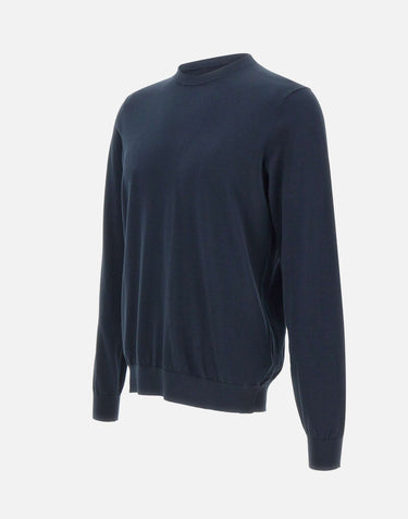 DIKTAT Maglia in cotone BLUE Uomo 