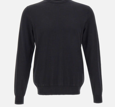 DIKTAT Maglia in cotone BLACK Uomo 