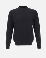 DIKTAT Maglia in cotone BLACK Uomo 