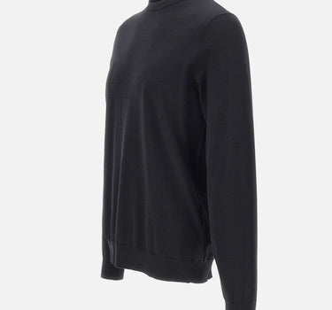 DIKTAT Maglia in cotone BLACK Uomo 