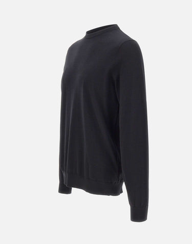 DIKTAT Maglia in cotone BLACK Uomo 