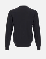 DIKTAT Maglia in cotone BLACK Uomo 