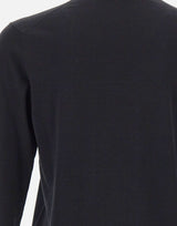 DIKTAT Maglia in cotone BLACK Uomo 