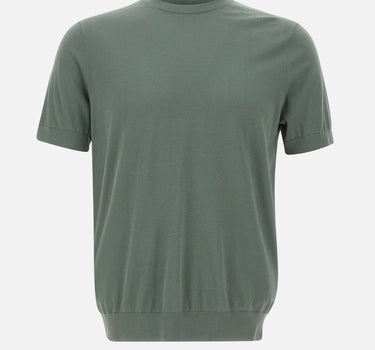 DIKTAT Maglia in cotone a maniche corte GREEN Uomo 