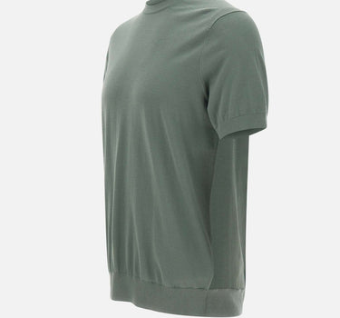 DIKTAT Maglia in cotone a maniche corte GREEN Uomo 