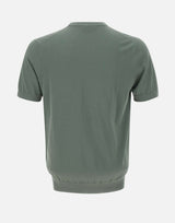DIKTAT Maglia in cotone a maniche corte GREEN Uomo 