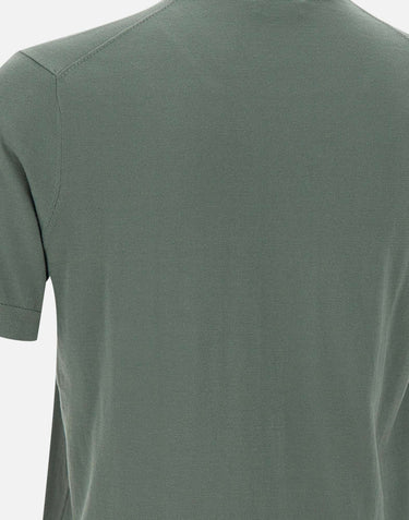 DIKTAT Maglia in cotone a maniche corte GREEN Uomo 
