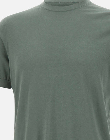 DIKTAT Maglia in cotone a maniche corte GREEN Uomo 
