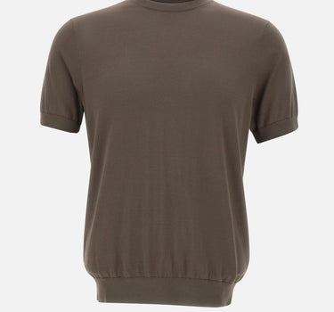 DIKTAT Maglia in cotone a maniche corte GREEN Uomo 