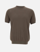 DIKTAT Maglia in cotone a maniche corte GREEN Uomo 