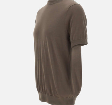 DIKTAT Maglia in cotone a maniche corte GREEN Uomo 
