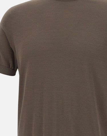DIKTAT Maglia in cotone a maniche corte GREEN Uomo 