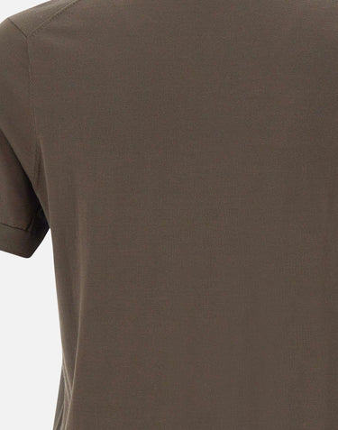 DIKTAT Maglia in cotone a maniche corte GREEN Uomo 