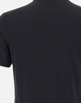 DIKTAT Maglia in cotone a maniche corte BLACK Uomo 