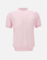 DIKTAT Maglia in cotone a maniche corte Pink Uomo 
