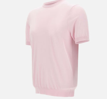 DIKTAT Maglia in cotone a maniche corte Pink Uomo 