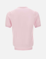 DIKTAT Maglia in cotone a maniche corte Pink Uomo 