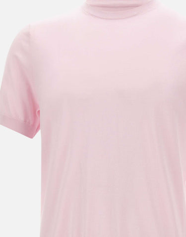 DIKTAT Maglia in cotone a maniche corte Pink Uomo 