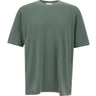 T-shirt girocollo in cotone DK17038 MILITARE DIKTAT 