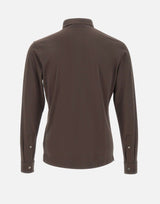 DIKTAT Polo in cotone Supima BROWN Uomo 