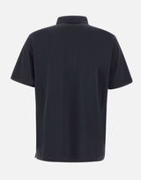 DIKTAT Polo in cotone Supima BLUE Uomo 