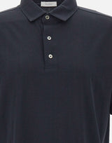 DIKTAT Polo in cotone Supima BLUE Uomo 
