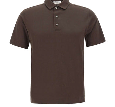 Polo in cotone Supima DK17102 MORO DIKTAT 