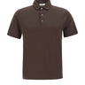 DIKTAT Polo in cotone Supima BROWN Uomo 