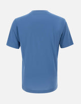 DIKTAT T-shirt in cotone Supima Light Blue Uomo 